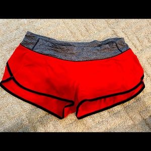 Lululemon speed shorts